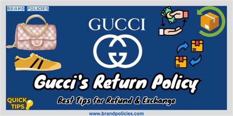 gucci return instructions|Gucci jewelry return policy.